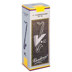 Caixa de Palhetas Vandoren V12 3.5+ para Clarinete Baixo (5Un) - Image 1