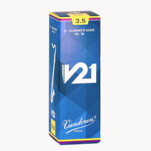 Caixa de Palhetas Vandoren V21 3.5 para Clarinete Baixo (UN) - Image 1