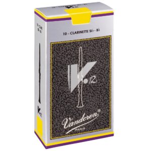 Caixa de Palhetas Vandoren V12 2 para Clarinete (10Un) - Image 1