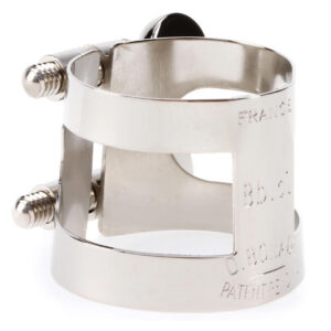 Abraçadeira Bonade Clarinete Niquelada Invertida