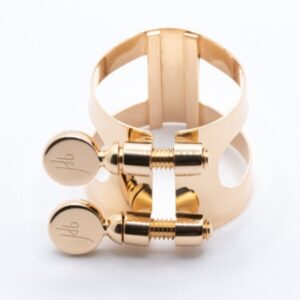 Abraçadeira Bonade Saxofone Alto Ouro Invertida