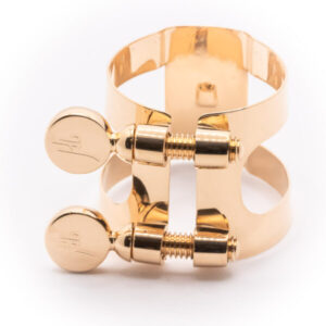 Abraçadeira Harmonie Clarinete Baixo Ouro Invertida