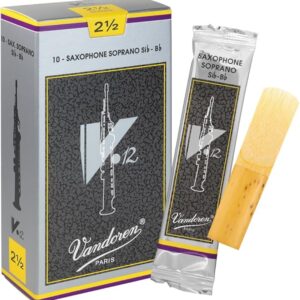 Caixa de Palhetas Vandoren V12 2.5 para Saxofone Soprano (10Un) - Image 1