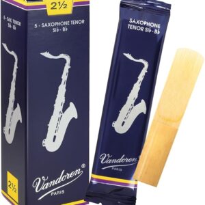 Caixa de Palhetas Vandoren 2.5 para Saxofone Tenor (5Un) - Image 1