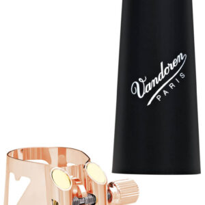 Tapa/ Abraçadeira Vandoren OPTIMUM LC01PGP Clar. Ouro Rosa