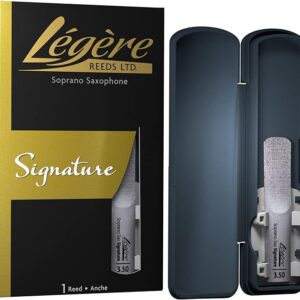 Palheta Légère 3 1/2 Saxofone Soprano Signature - Image 1