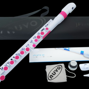 Flauta Nuvo JFlute 2.0 N Branca & Rosa