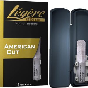 Palheta Légère 3 1/2 Saxofone Soprano American Cut - Image 1